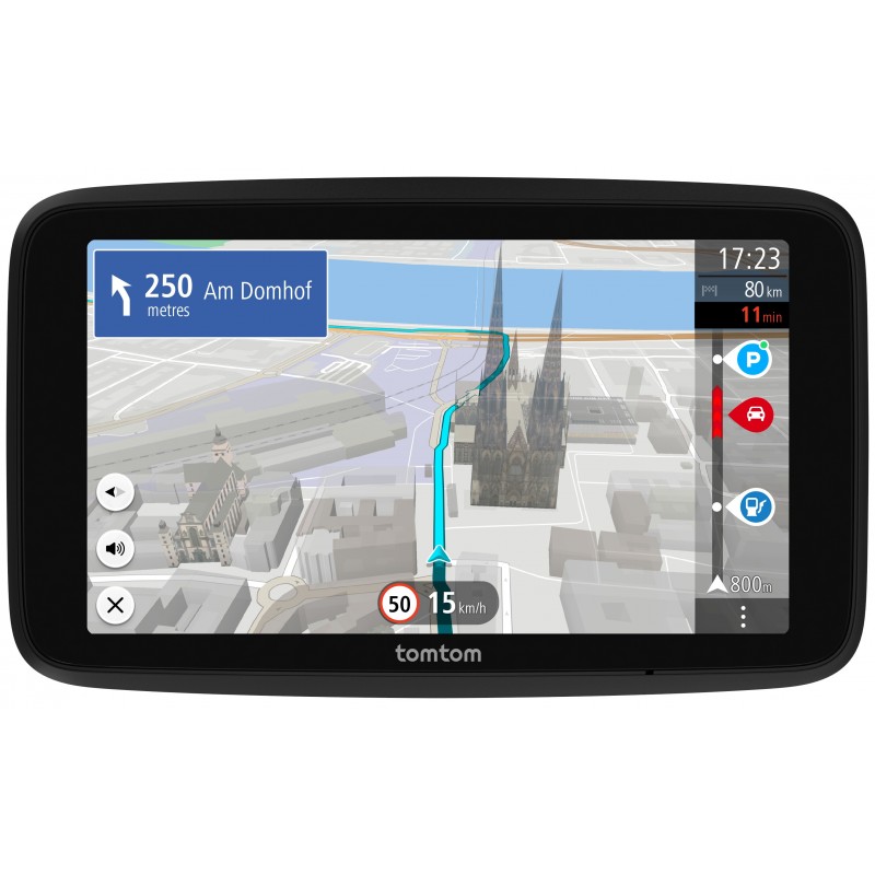 TomTom GO navegador Portátil Fijo 15,2 cm (6") Pantalla táctil 270 g Negro 1YD6.002.100