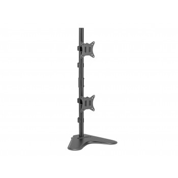 Equip Soporte de sobremesa para dos monitores verticales de 17"-32 650128