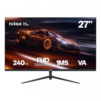 Nilox MONITOR 27 GAMING FHD 240HZ - 27" Full HD - LCD - Negro - 240Hz NXM27FHD2401