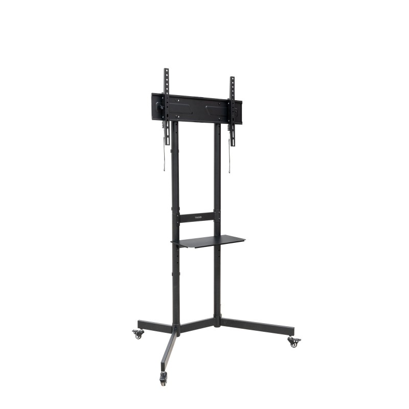 TooQ “KEFRÉN” Soporte de suelo con Ruedas para pantallas de 37”-70”, Negro FS1150M-B