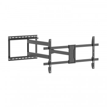 AISENS Soporte Pro Giratorio, Inclinable y Nivelable para Monitor TV 50kg de 43"-80", Negro WT80TSLE-419