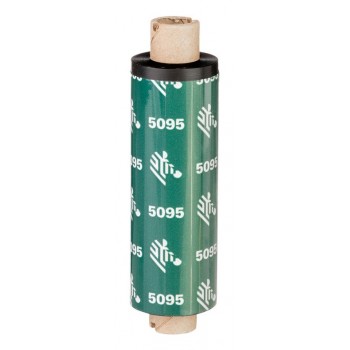 Caja de 10 Ribbons - Ribbon Transferencia Térmica 5095 High Performance Resina - Medidas  Ancho 110m 05095BK110D