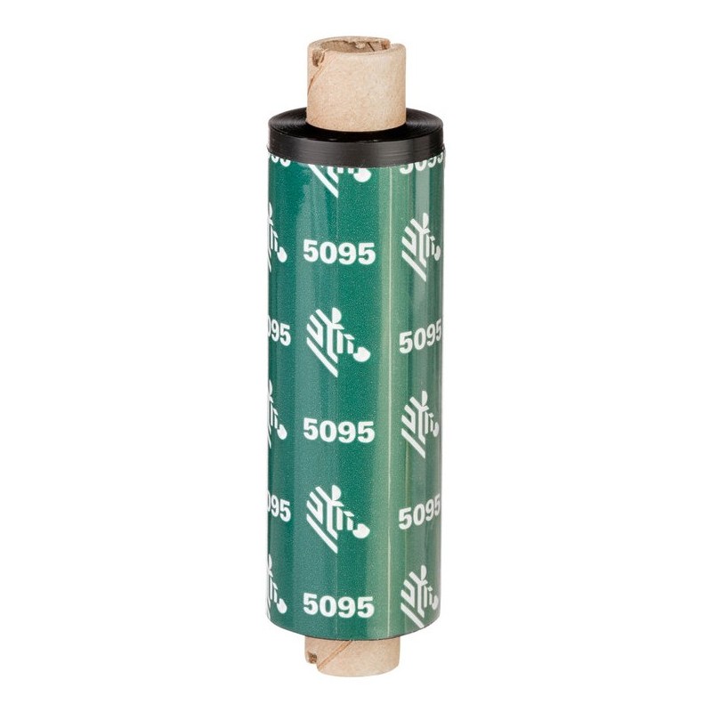 Caja de 10 Ribbons - Ribbon Transferencia Térmica 5095 High Performance Resina - Medidas  Ancho 110m 05095BK110D