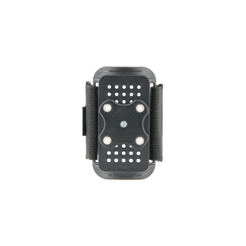 Mobilis 020012 soporte Soporte activo para teléfono móvil Equipo móvil portátil Negro
