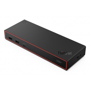 Lenovo ThinkPad USB4 Dock 5000 Alámbrico Thunderbolt 4 Negro 40BF0100EU