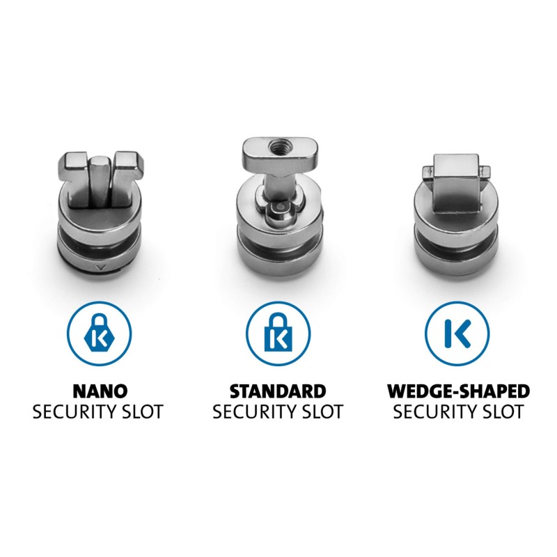 Kensington Kit de anclajes de seguridad ClickSafe para ranuras universales K68001WW