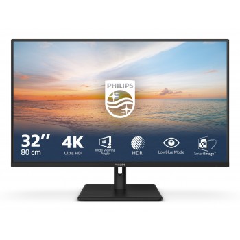 Philips 1000 series 32E1N1800LA 00 - 31.5" 4K Ultra HD - LCD - Negro - 60Hz