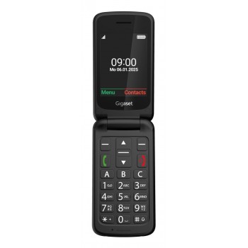 Gigaset GL595 7,11 cm (2.8") 114 g Negro Teléfono para personas mayores S30853-H1231-R101