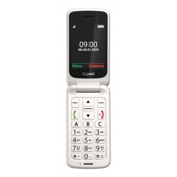 Gigaset GL595 7,11 cm (2.8") 114 g Blanco Teléfono para personas mayores S30853-H1230-R104