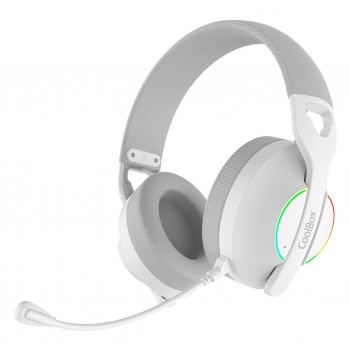 CoolBox GAMING AURICULARES CON MICRO WB01 RF+BT+3.5 BLANCO P Blanco COO-AUM-WB01-W