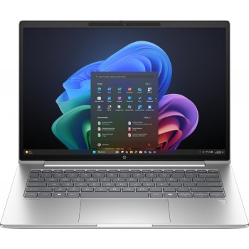 HP ProBook 4 G1q AI PC Wolf Pro Se Plata - 14" - Qualcomm Snapdragon - 16GB - 512GB SSD - Windows 11 Pro CQ0D7ET