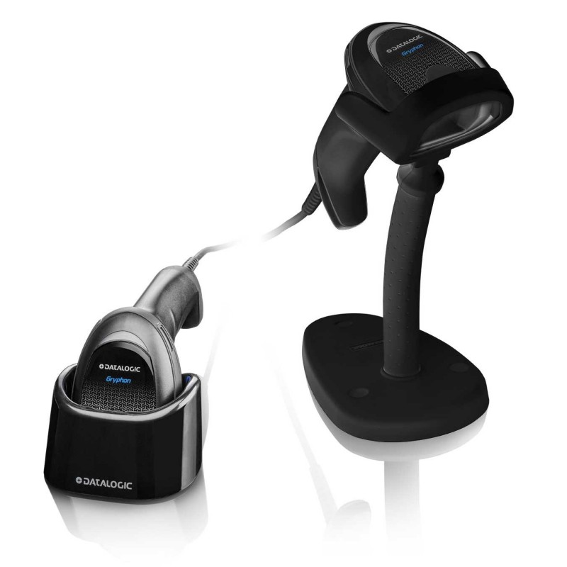Gryphon GM4500 Lector códigos de barras Wireless Radio 433 Imager Omnidireccional solo lector GM4500-BK-HD-433