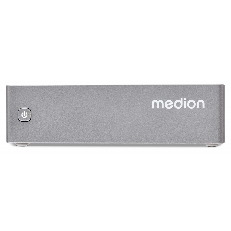(Reacondicionado) Mini PC MEDION S06 MD35310 Intel Core i3-1315U DDR4 Soporte Wi-Fi 6 Plata