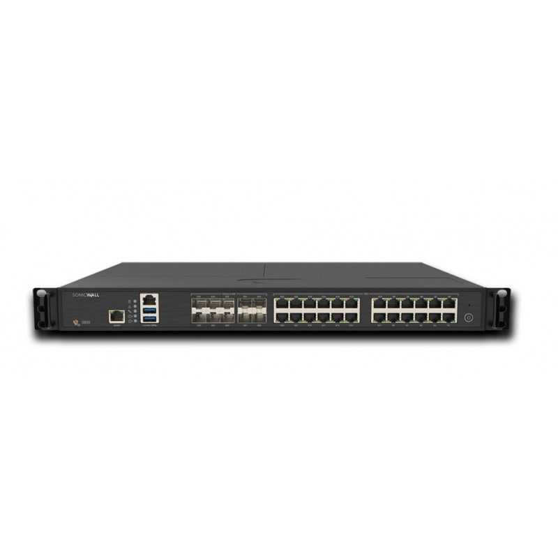 SonicWall NSa 3800 cortafuegos (hardware) 1U 12 Gbit s 03-SSC-1843
