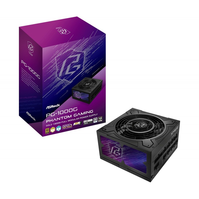 Asrock Phantom Gaming PG-1000G 80 PLUS Gold 750W 90-UXP100-GFEAAB