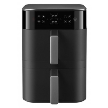Xiaomi Smart Double Stack Air Fryer 12L Doble Independiente 2800 W Freidora de aire caliente Negro BHR0883EU