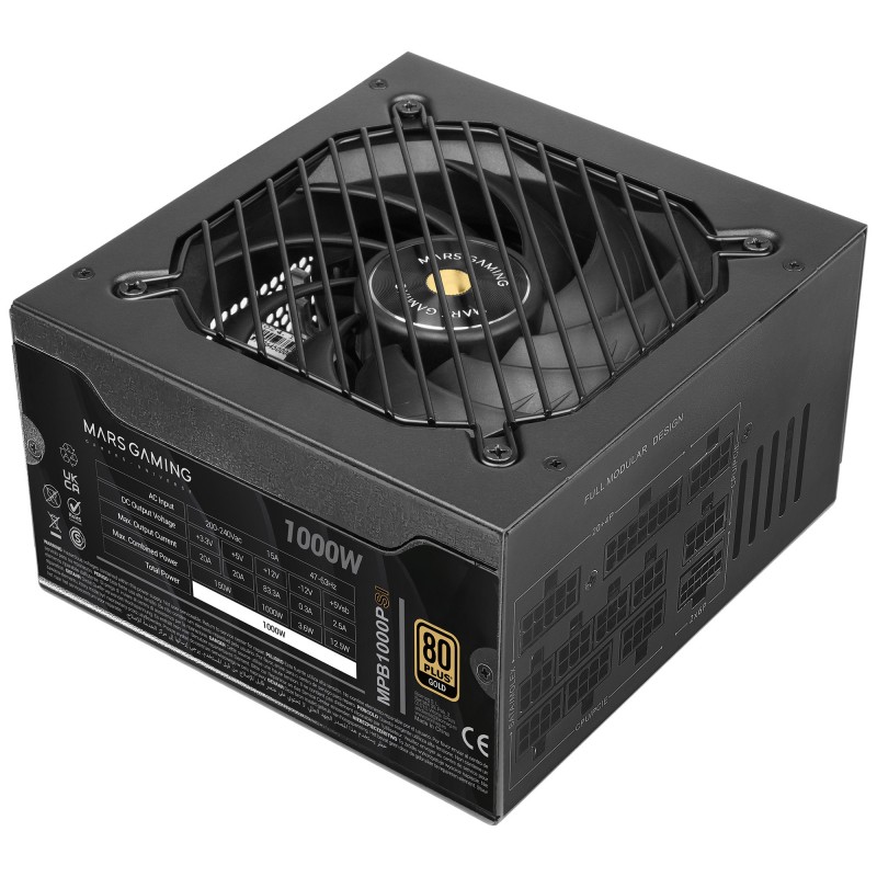 Mars Gaming MPB1000PSI 80 PLUS Gold 1000W