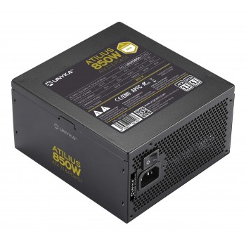UNYKAch Fuente de Alimentación ATX Atilius 3.1 Black 850W Go 80 PLUS Gold 850W UK213850