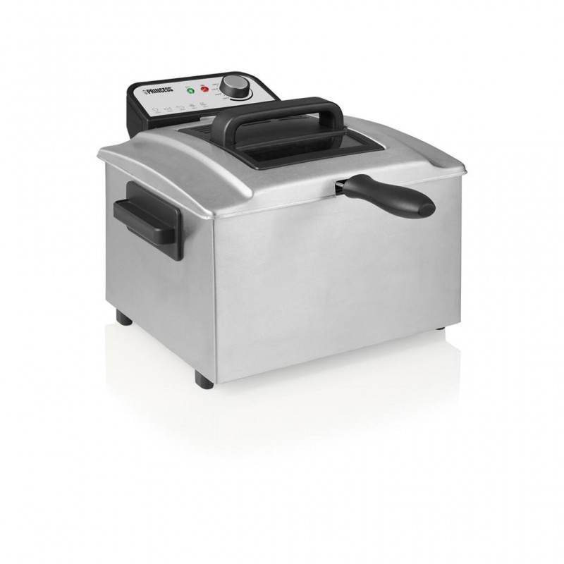 Princess 184090 Sencillo 5 L 3270 W Freidora Plata 01.184090.01.001