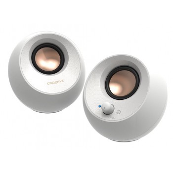Creative Labs Pebble V3 Blanco Inalámbrico y alámbrico 10 W 51MF1700AA002