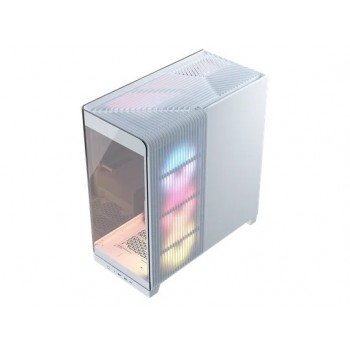 Corsair 4500X RS-R ARGB Tempered Glass Mid-Tower, White Midi Tower Blanco CC-9011315-WW