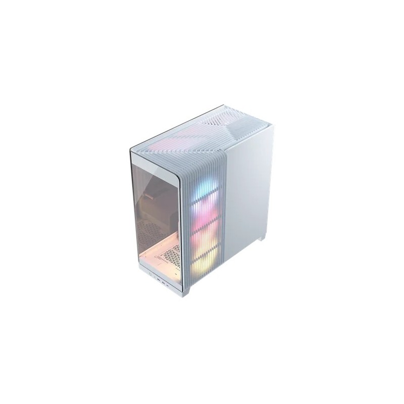 Corsair 4500X RS-R ARGB Tempered Glass Mid-Tower, White Midi Tower Blanco CC-9011315-WW