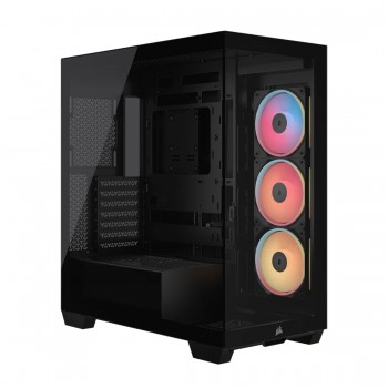 Corsair Midi Tower 3500X LXR LINK TG Negro CC-9011324-WW