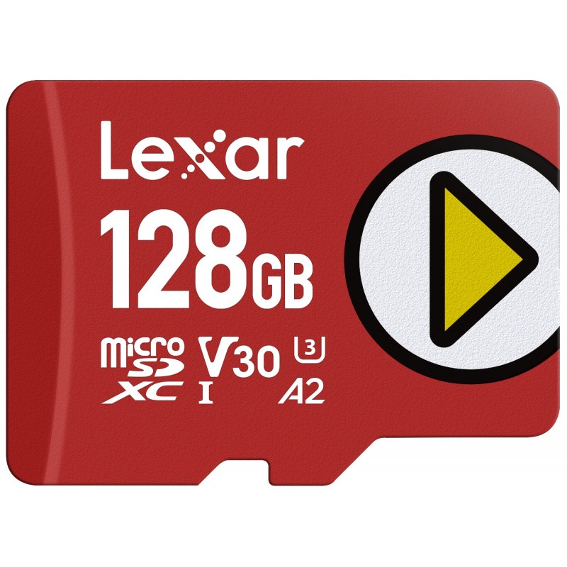 Lexar 0000000933080 128GB MicroSDXC Class 3 (U3) - Clase 10 LMSPLAY128G-BNSNG