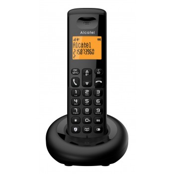 Alcatel E160 Teléfono DECT Identificador de llamadas Negro ATL1426724