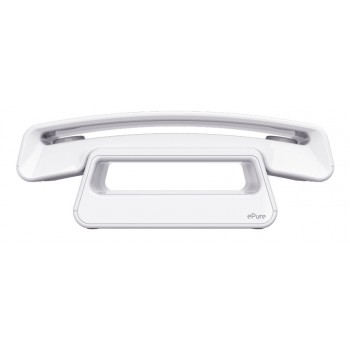 Alcatel ePure3 Iconic Teléfono DECT Identificador de llamadas Blanco ATL1428162