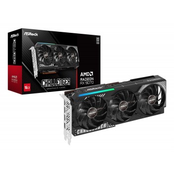 Asrock Radeon RX 9070 Challenger 16GB AMD GDDR6 90-GA61ZZ-00UANF