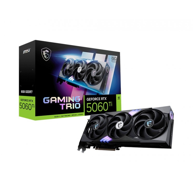 MSI GeForce RTX 5060 Ti 8G GAMING TRIO OC NVIDIA 8 GB GDDR7 912-V536-004