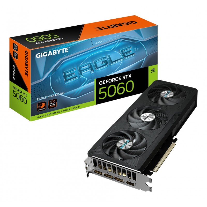 GIGABYTE RTX 5060 EAGLE MAX OC 8G  9VN5060EX-00-G10