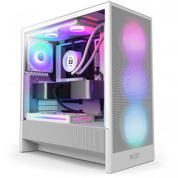 NZXT H5 Flow RGB Midi Tower Blanco CC-H52FW-R1