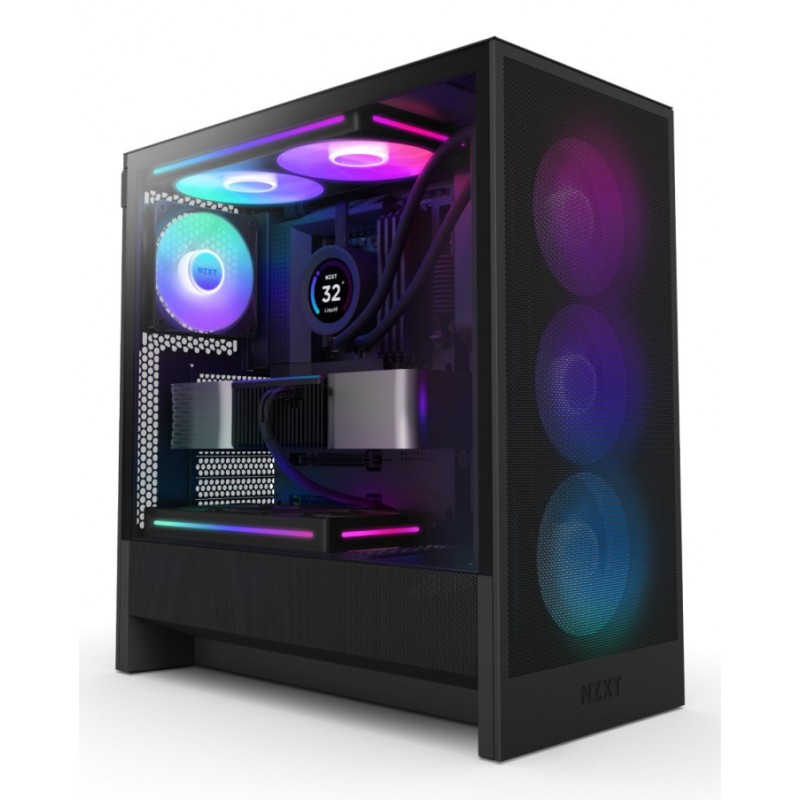 NZXT H5 Flow RGB Midi Tower Negro CC-H52FB-R1