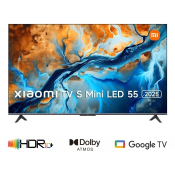 Xiaomi TV S Mini LED 55 2025 - 55" - 4K Ultra HD - Negro ELA5666EU