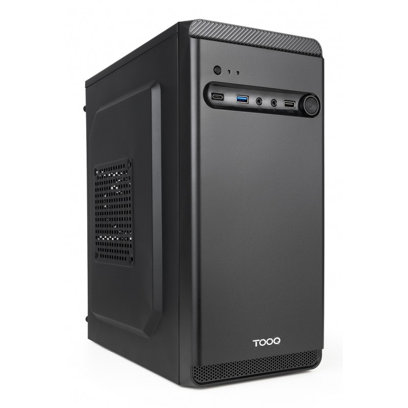 TooQ Caja Minitorre Micro-ATX “DODEKA ULTRA” Negra TQC-4702-SP