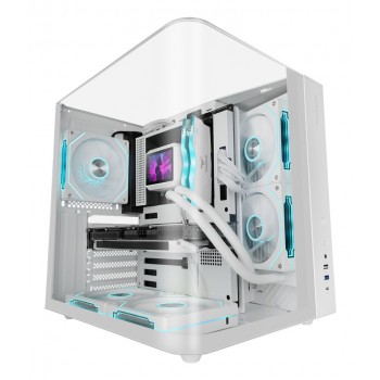 Mars Gaming MC-INFINIOLITEW Midi Tower Blanco MCINFINIOLITEW