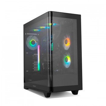 NOX Hummer ETHER Midi Tower Negro NXHUMMERETHERBK
