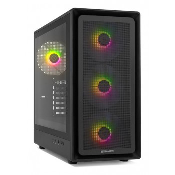 NOX Hummer Aero Midi Tower Negro NXHUMMERAEROBK
