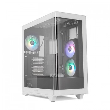 NOX Hummer ETHER Midi Tower Negro, Blanco NXHUMMERETHERBW