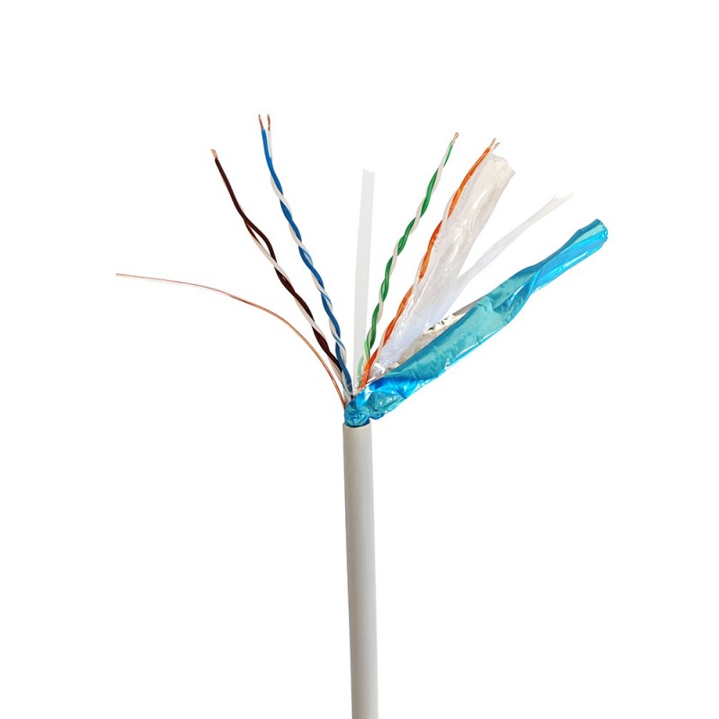 BOBINA CABLE GEMBIRD CAT6 FTP PREMIUM CCA SOLIDO ECA 305 M FPC-6004-SOL