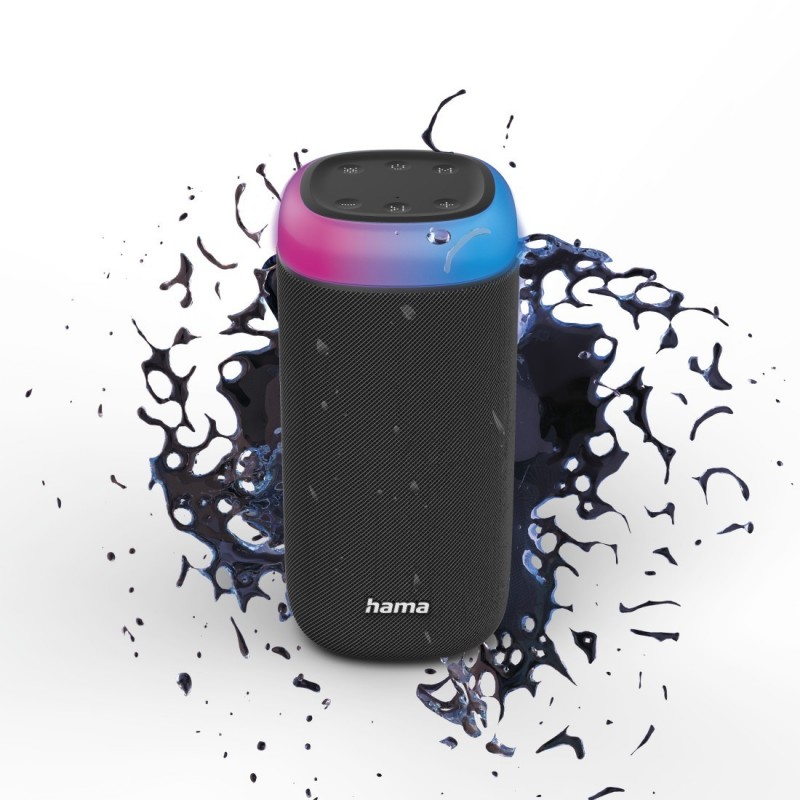 Hama Shine 2.0 Altavoz portátil estéreo Negro 30 W 188228