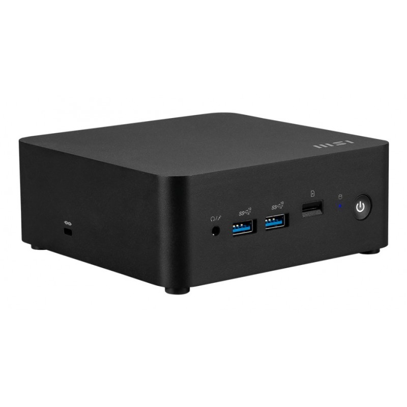 MSI Cubi NUC 1M Intel Core 3 100U HDD+SSD Mini PC Negro 00B0B111-208