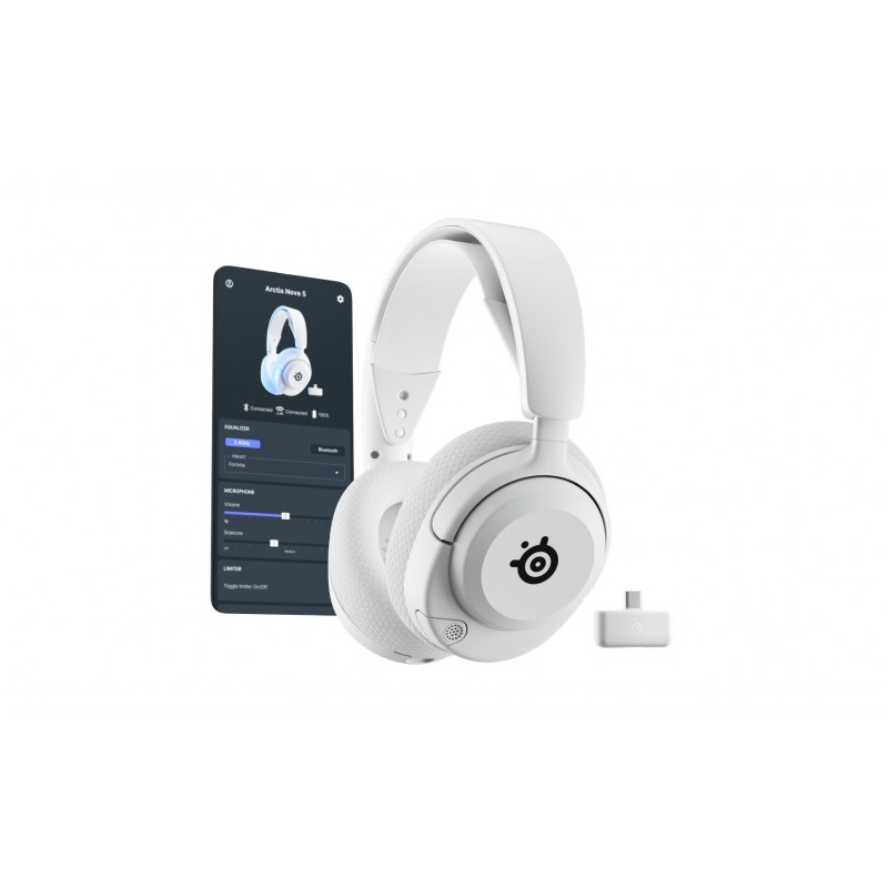 Steelseries Arctis Nova 5P Wireless Blanco 61671