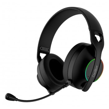 CoolBox GAMING AURICULARES CON MICRO WB01 RF+BT+3.5 NEGRO PC Negro COO-AUM-WB01-B