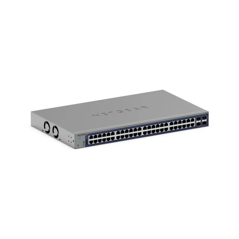 NETGEAR GS752TX Gestionado Gigabit Ethernet (10 100 1000) 1U Gris GS752TX-300EUS