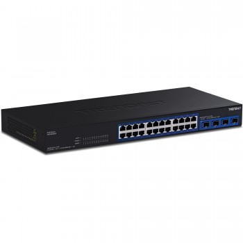Trendnet TEG-S50284 switch No administrado 2.5G Ethernet (100 1000 2500) Negro