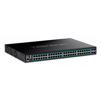 Trendnet TPE-3524SF switch Gestionado Gigabit Ethernet (10 100 1000) Energía sobre Ethernet (PoE)