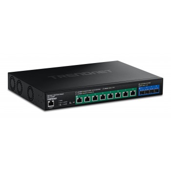 Trendnet TPE-7124SBF switch Gestionado 10G Ethernet (100 1000 10000) Energía sobre Ethernet (PoE) Ne